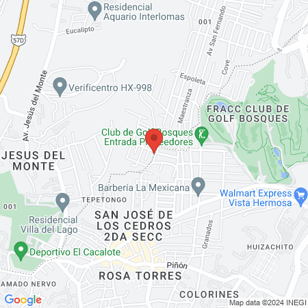 Farcia La Retama map