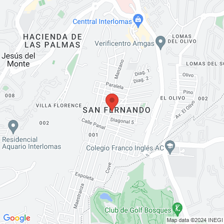 Fisioterapia San Fernando map
