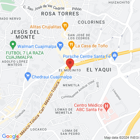 Doctor Jaime José Sabines Cortés map