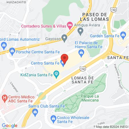 JOSSCLAUDE Centro Comercial Sta.Fe map