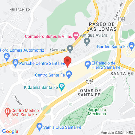 Dra. Tatiana Piña Ocampo, Endocrinólogo map