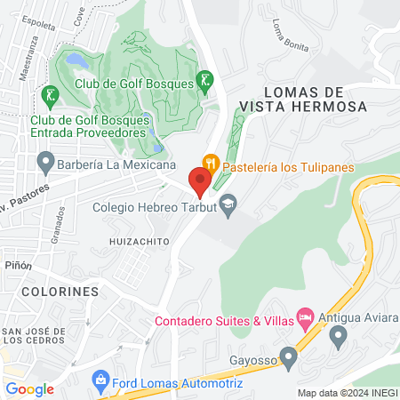 Clínica San Pablo Cuajimalpa map