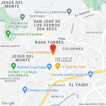 Podólogo San jose map