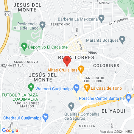 ACADEMIA DE BELLEZA map