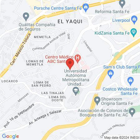 Doctor celorio sabina map