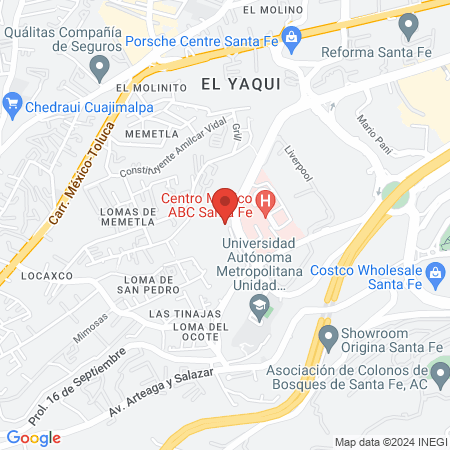 Dra. Aili García Tuomola map