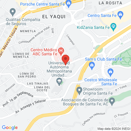 Ginecoinvitro Santa Fe map