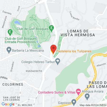 BeOxy Lomas de Vista Hermosa map