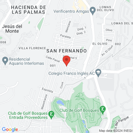 San Fernando Barber Shop map