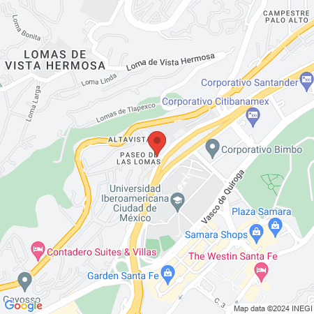 CENTRO ODONTOLOGICO SANTA FE map