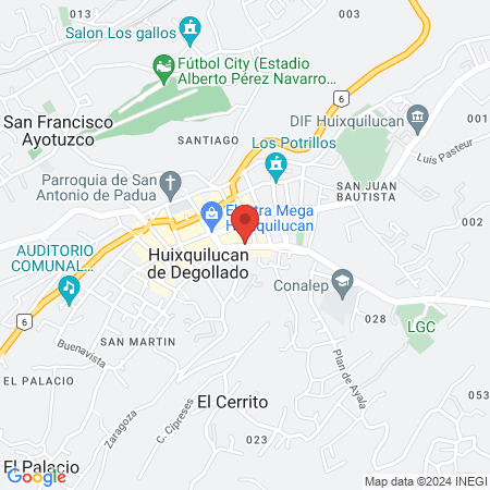 Gimnasio y consultorio Psicológico map