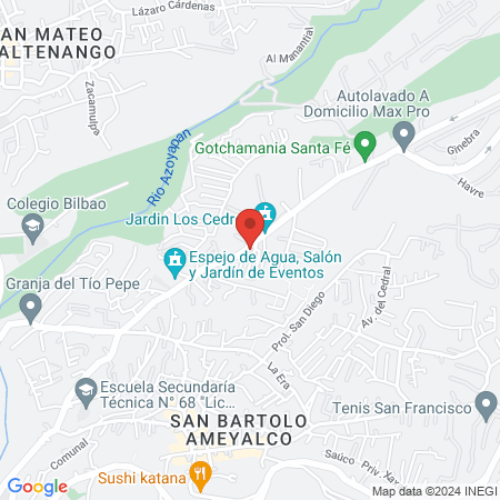 Veterinaria Cheval map