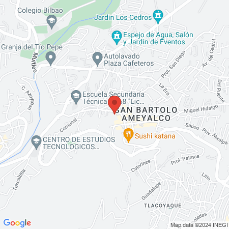 VETERINARIA AMEYALCO map