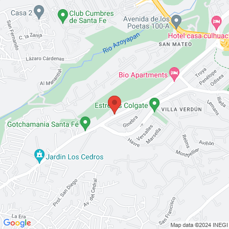 Hospital Veterinario Dr. Cardona Suc. Aguilas - Santa Fe map