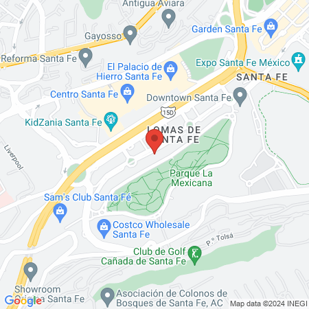 Hand Lab Santa Fe map