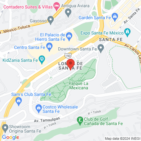 Eye Love Lashes Santa Fe map