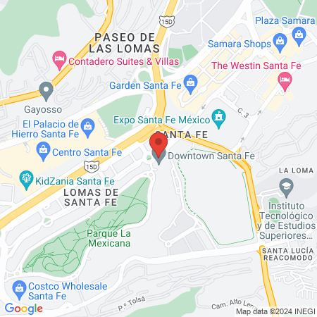 Orangetheory Fitness Santa Fe map