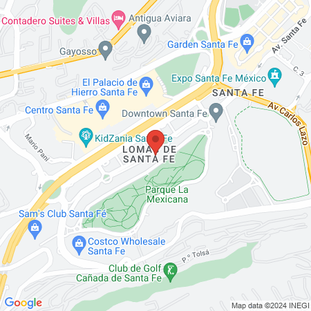 Dra. Adela Maribel de Anda Turati map