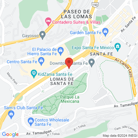 Hedding Medical Santa Fe map