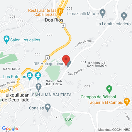 Clínica y Albergue Mater Dei map