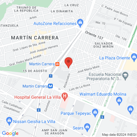 "Buchones Barber Shop" map