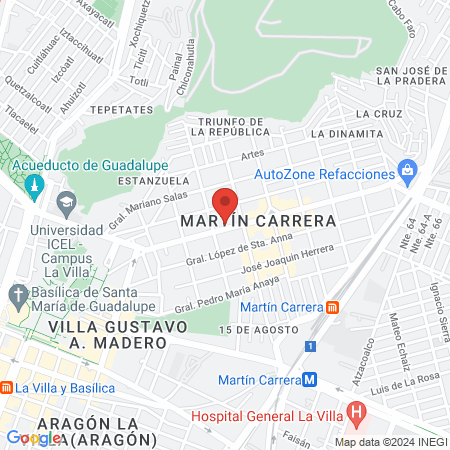 EL SALÓN | Estetica | Uñas | Barbería | Estetica de belleza en Martin Carrera CDMX map