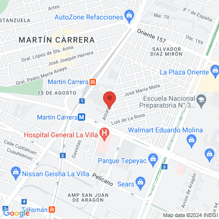 CENTRO DE MEDICINA ODONTOLOGICA AVANZADA / DENTISTA map