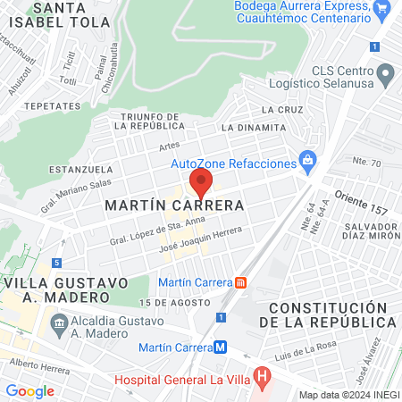 Clínica dental R.L map