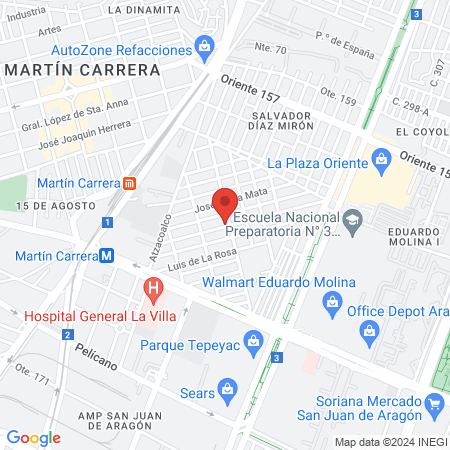 CONSULTORIO DENTAL map