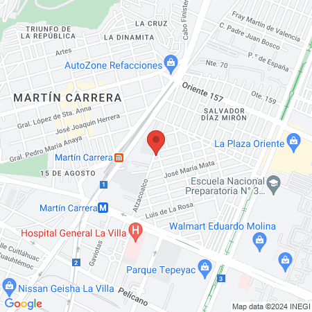 Dra. María del Rocío García García map