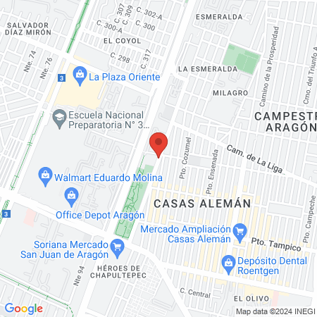 Centro Ecológico José Vasconcelos map