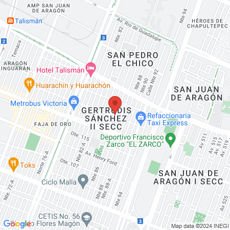 Fisioterapia Anasheli Bárcenas map