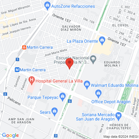 Veterinaria Acuario map