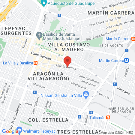 Veterinaria Totocalli map