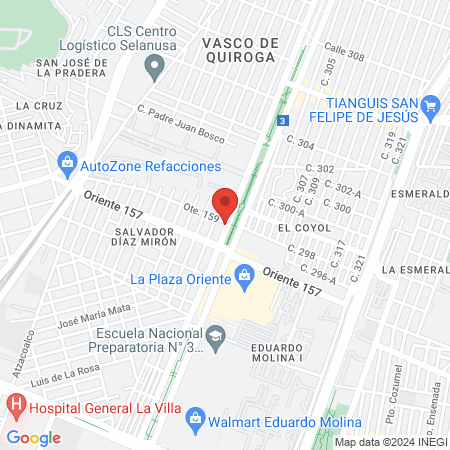 Clínica Dental PUGADENT map