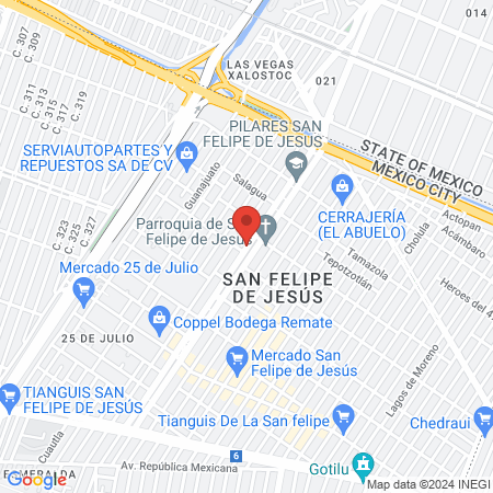 La barberia urbana map