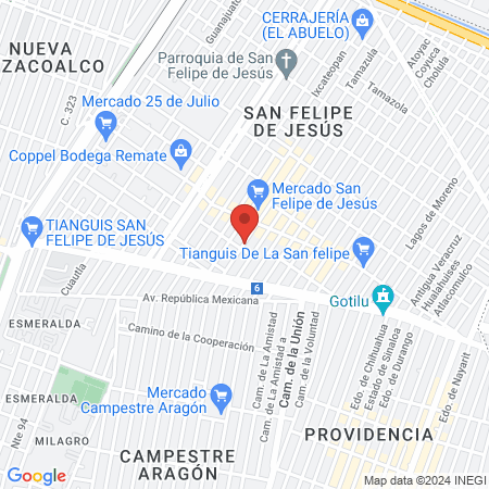 Barber Shop " La Fama " map