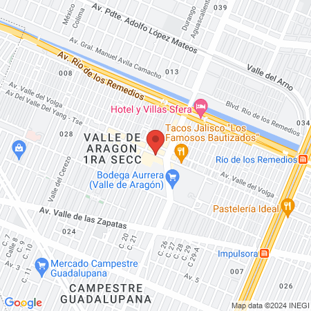 Brahma Yoga CDMX map