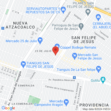 Benites Jorge Dr map