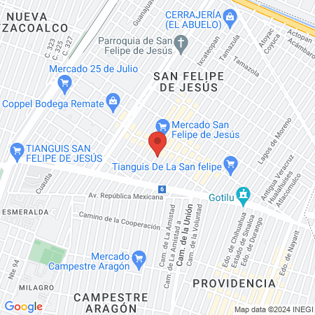 Veterinaria y Accesorios para Mascotas map