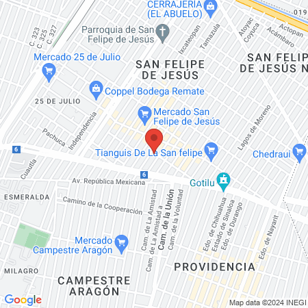 VETERINARIA SANTACRUZ map