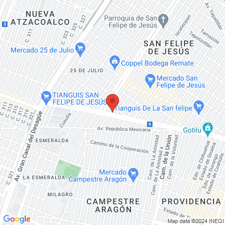 CONSULTORIO DENTAL ODONTOLOGÍA ESTÉTICA map