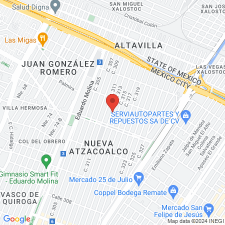 Odontología Samar map