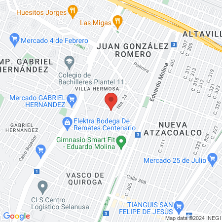 Consultorio Dental map