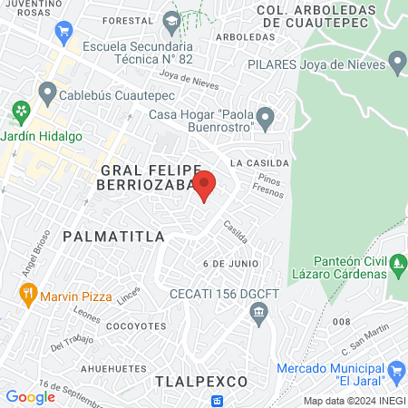 Barberia Valcón map