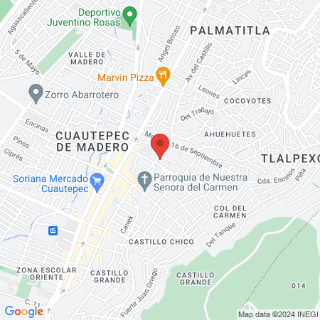 Peluquería y Barbería Mago map
