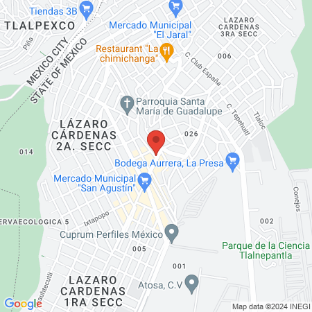 Peluqueria imperial map