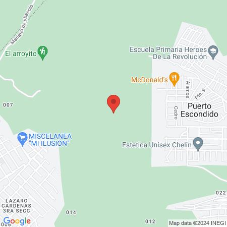 Temazcal Xóchitl Meztli map