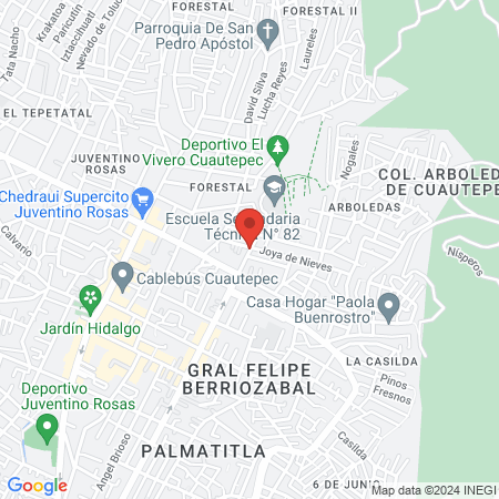 Cancha Arboledas map