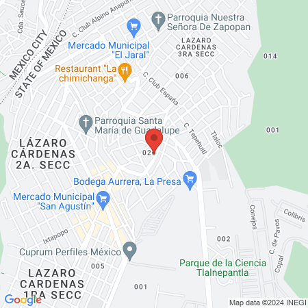 Fit Club 24 For Women map